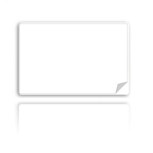 Cartes autocollantes imprimables CR80 (0,010 pouces)