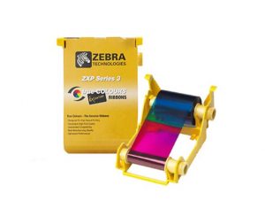 Ruban Zebra® YMCKO-K (165 images) - ZXP Série 3