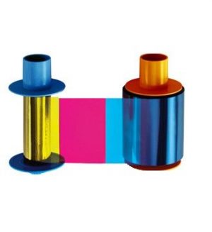 ymcKO Half-Panel Ribbon Datacard® (850 images) - DTC4500e