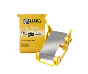 Silver Ribbon Zebra® (1000 images) - ZXP Series 3