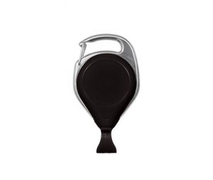 No-Twist "Proreel" Carabiner Badge Reel with Card Clip (34 in.)