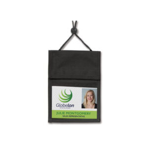 3-Pocket Credential Holder with Pen Compartments - Image 3