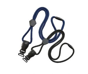 Lanière ronde (1/4 po.) avec boucle combo "DTACH", curseur diamand et attache fusible (36 po.)