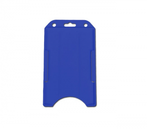 Colored Open-Face Card Holder - Vertical