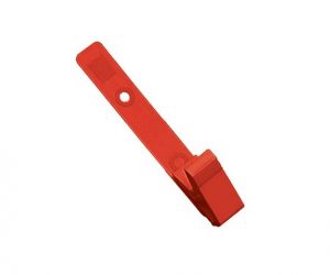 Plastic 2-Hole Strap Clip with Knurled Thumb-Grip (2 ¾".)
