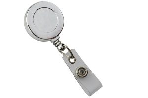 Round Badge Reel with Durable Belt Clip and Clear Vinyl Strap (34 in.) - Image 7