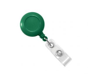Round Badge Reel with Durable Belt Clip and Clear Vinyl Strap (34 in.) - Image 4