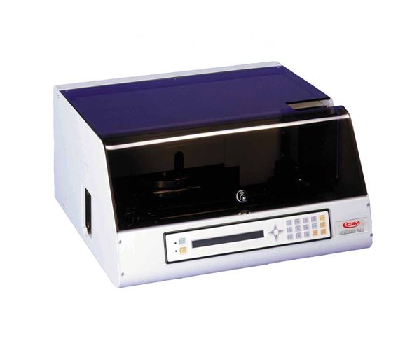 Plastic shop card embosser