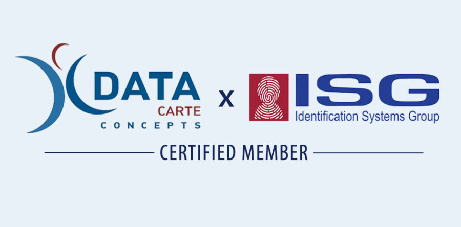 Data Carte Concepts is a member of the ISG association!