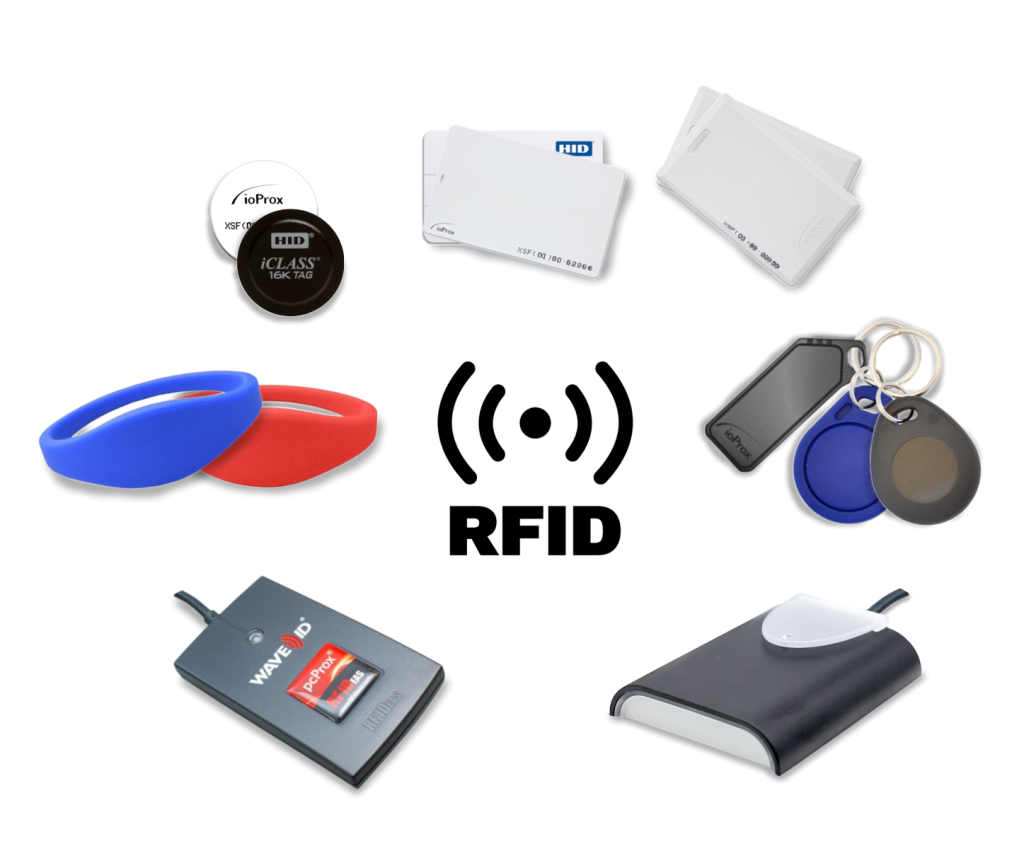 Cartes d'accès & puces d'identification
